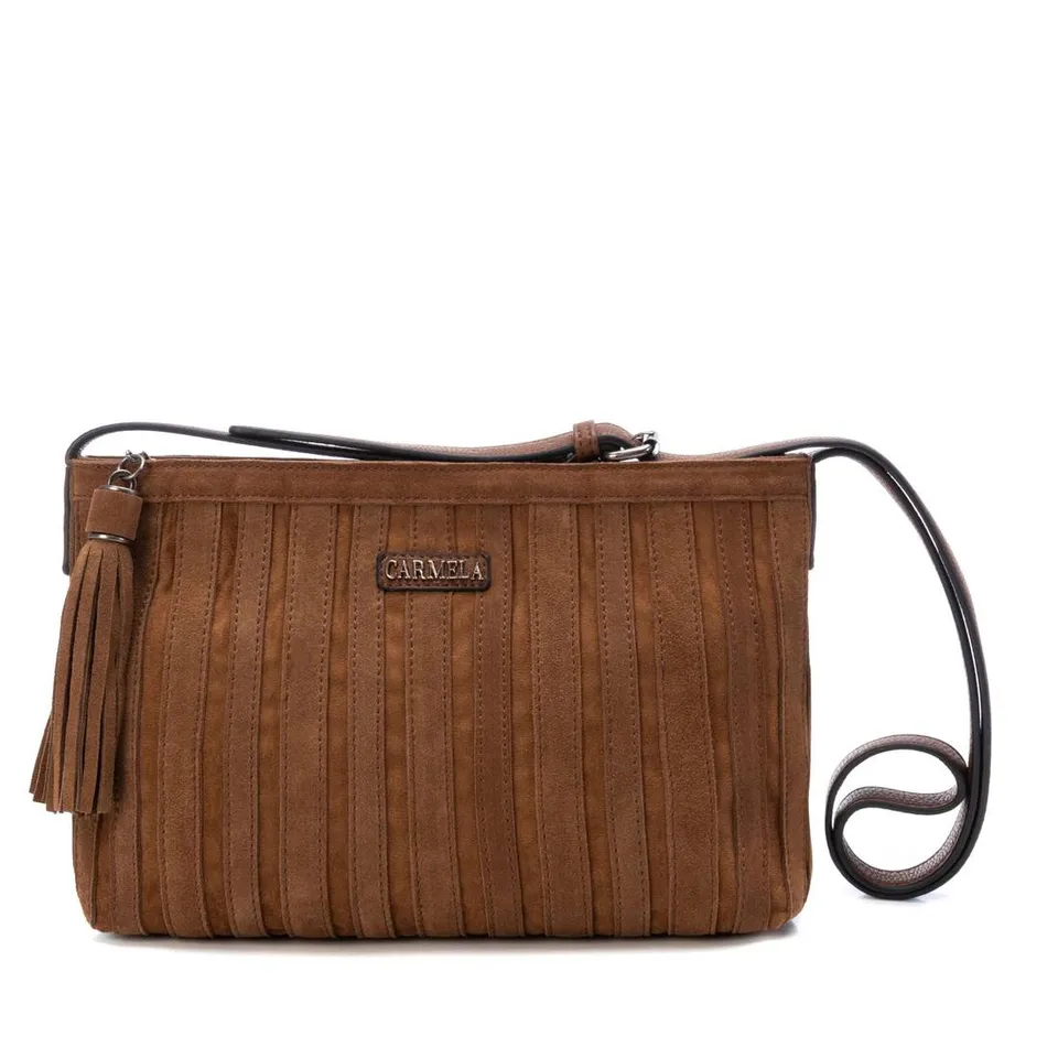 Carmela 18600903 sac bandoulière marron suède
