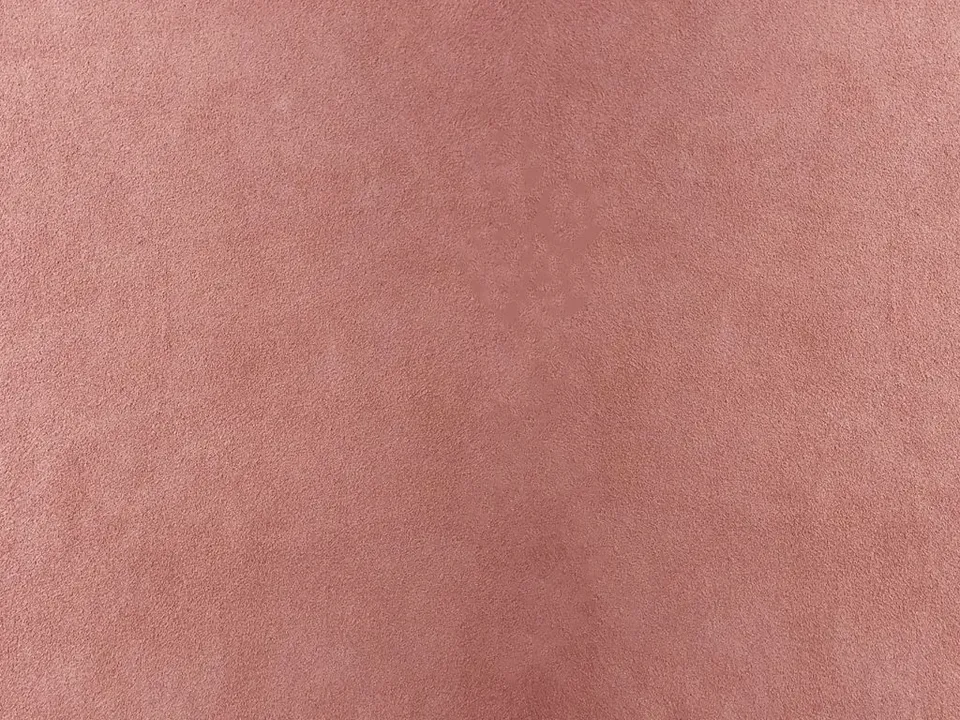 Dessine Moi Un Soulier Velours tissu rose thé doux