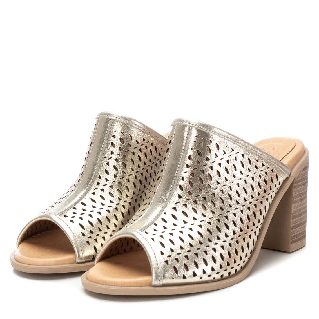 Carmela 16134704 sandale doré cuir talon 8 cm