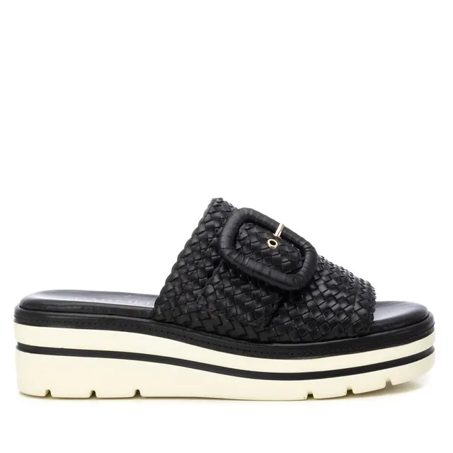 Carmela 16225103 sandales femme noir compensées