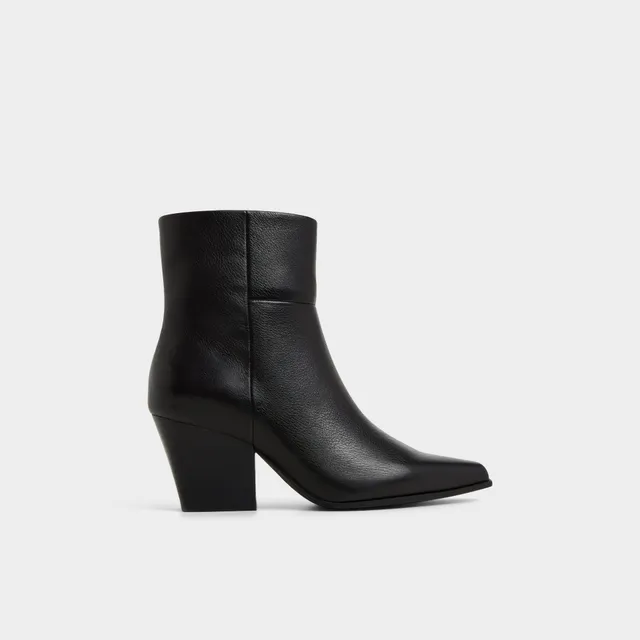 ALDO Shanah escarpins cuir noir talon bloc
