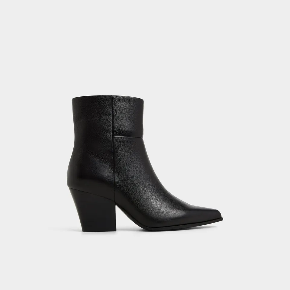 ALDO Shanah escarpins cuir noir talon bloc