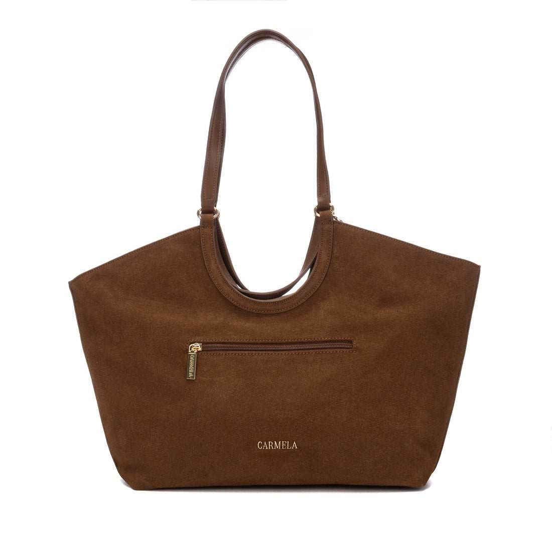 Carmela 18624602 sac épaule camel textile
