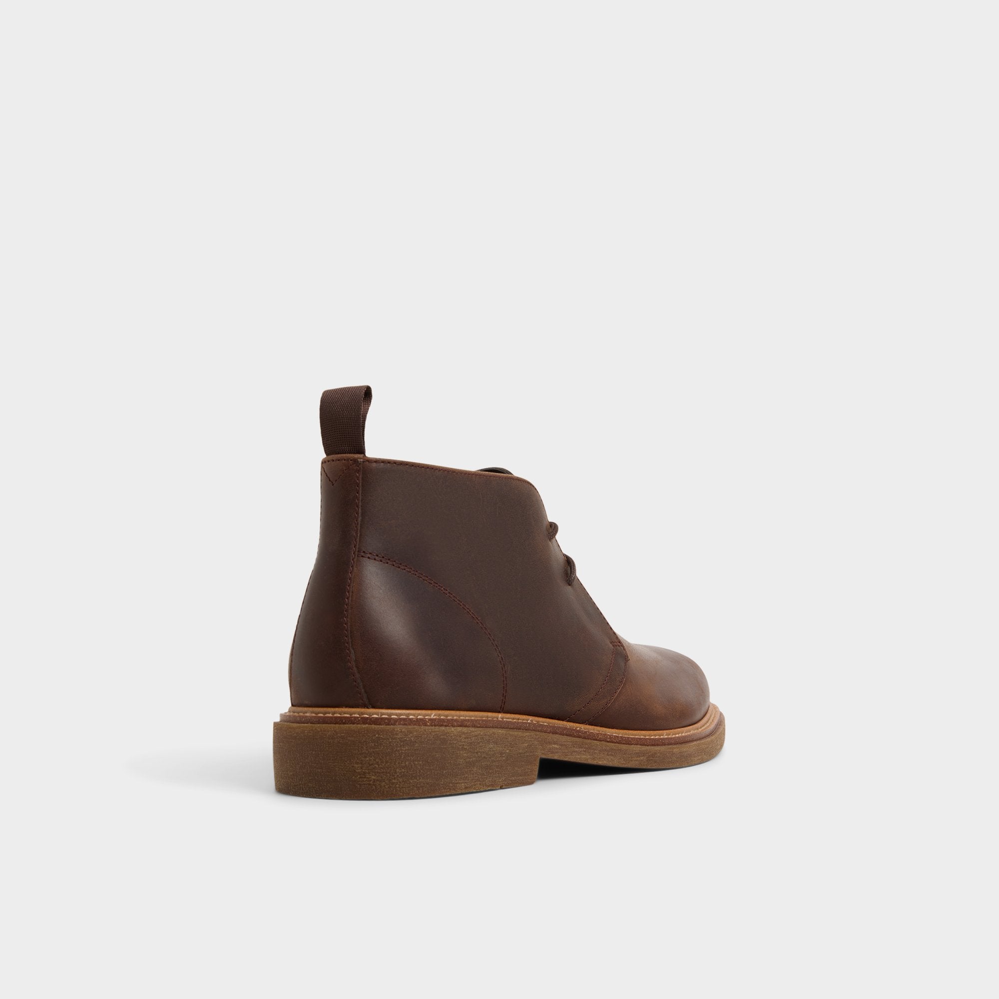 ALDO Jefrey boots cuir marron chukka lacets 39-47