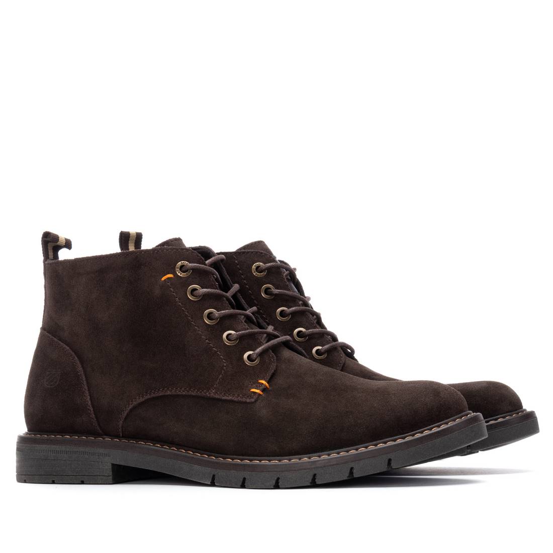 Carmela 16267602 bottine homme cuir marron zip