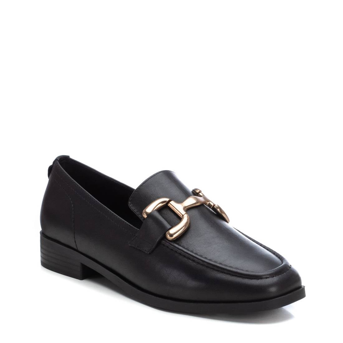 Carmela 16196501 mocassins cuir noir plats