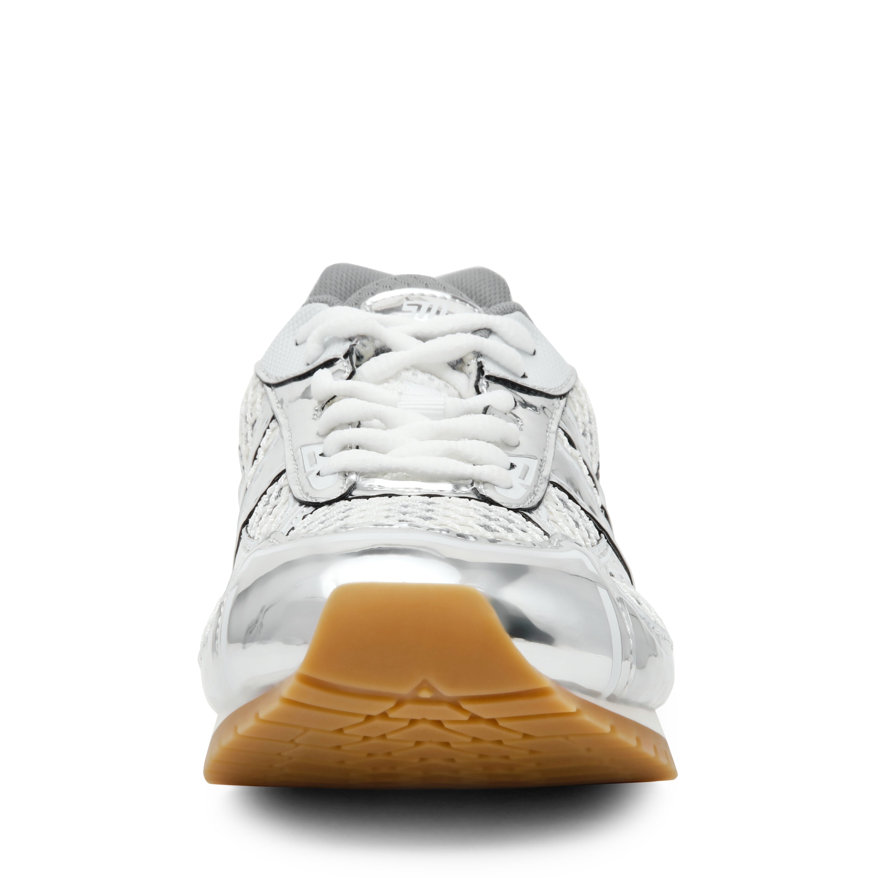 Steve Madden Pager baskets argentées à lacets