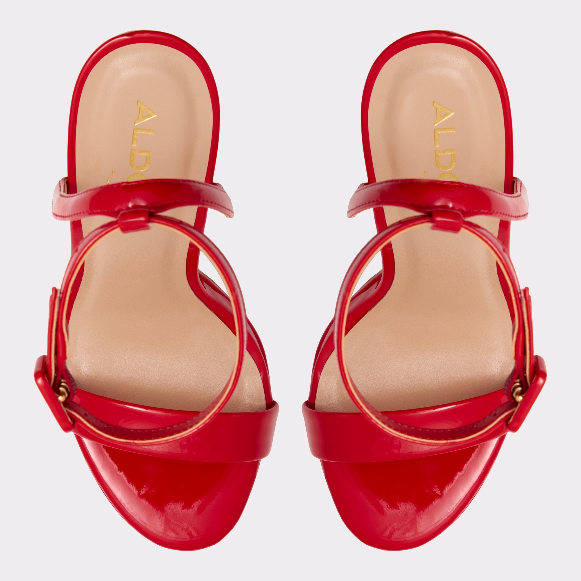 ALDO Kat sandales femme bordeaux plateforme
