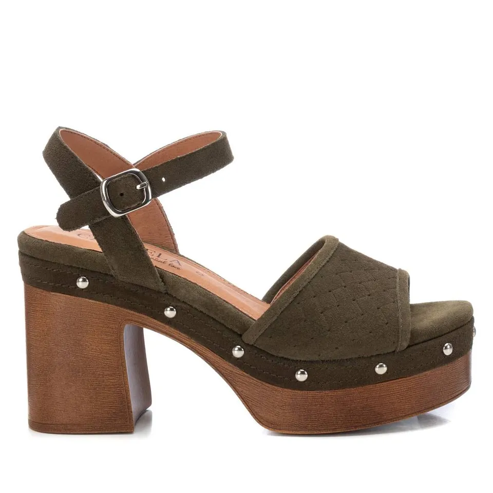 Carmela 16062301 sandale femme verte talon 10 cm