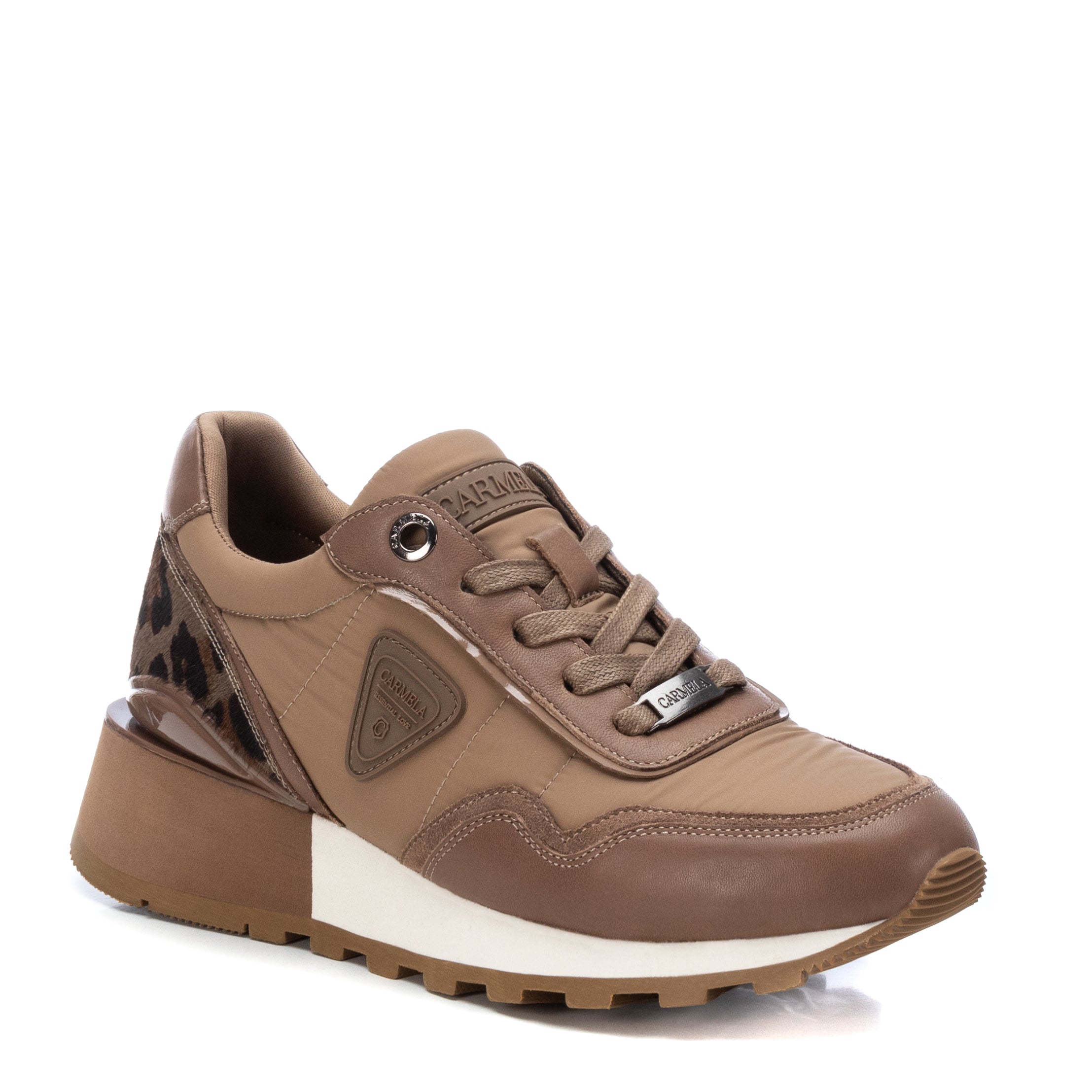Carmela 160137 16013704 sneaker marron animal print