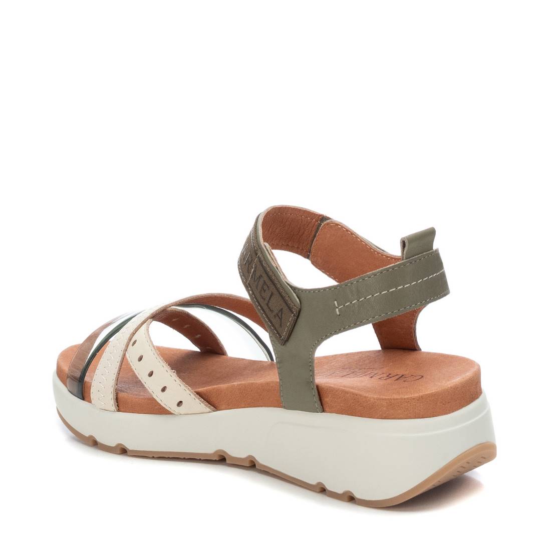 Carmela 16058701 sandales femme vertes cuir