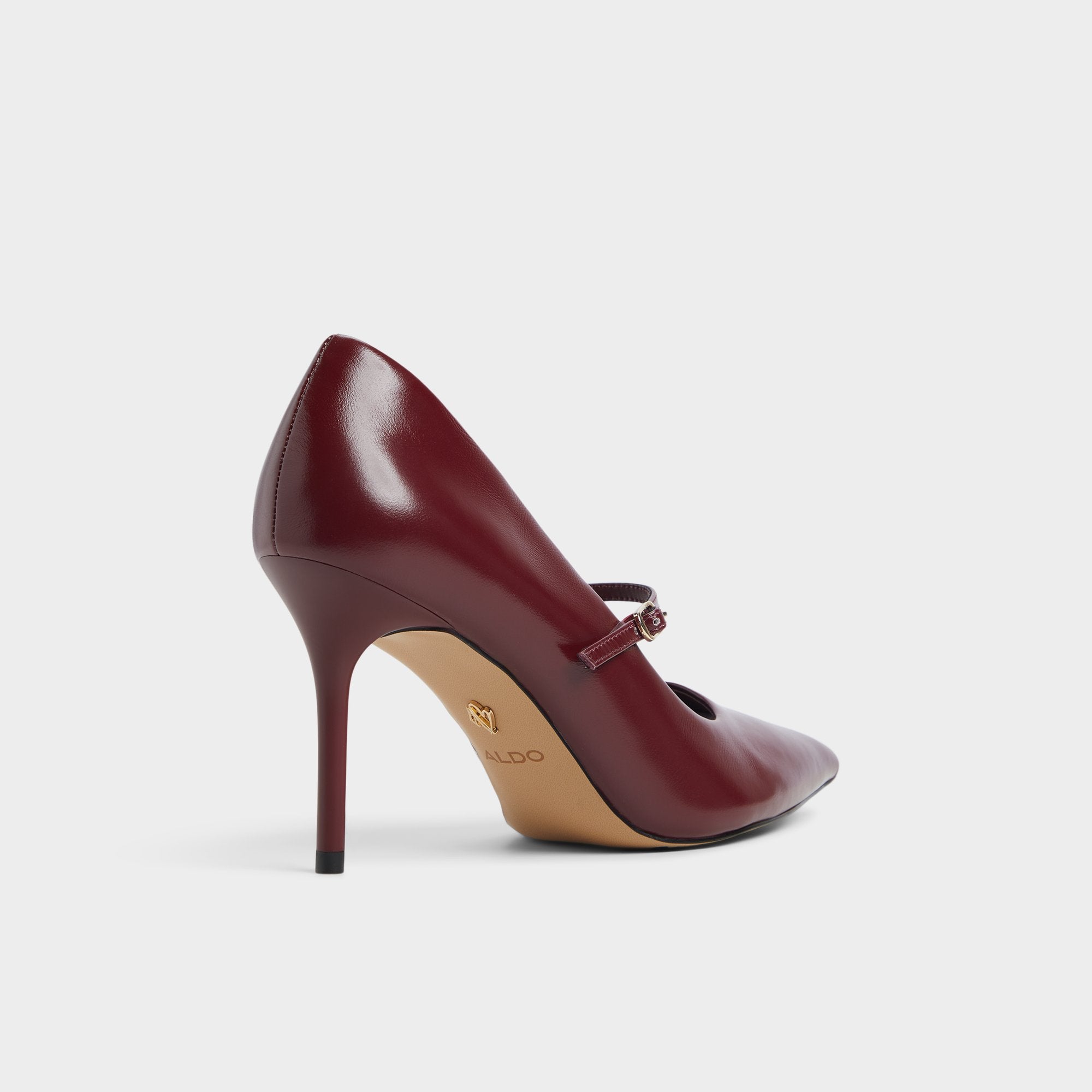 ALDO Eledeladar babies cuir talon aiguille bordeaux