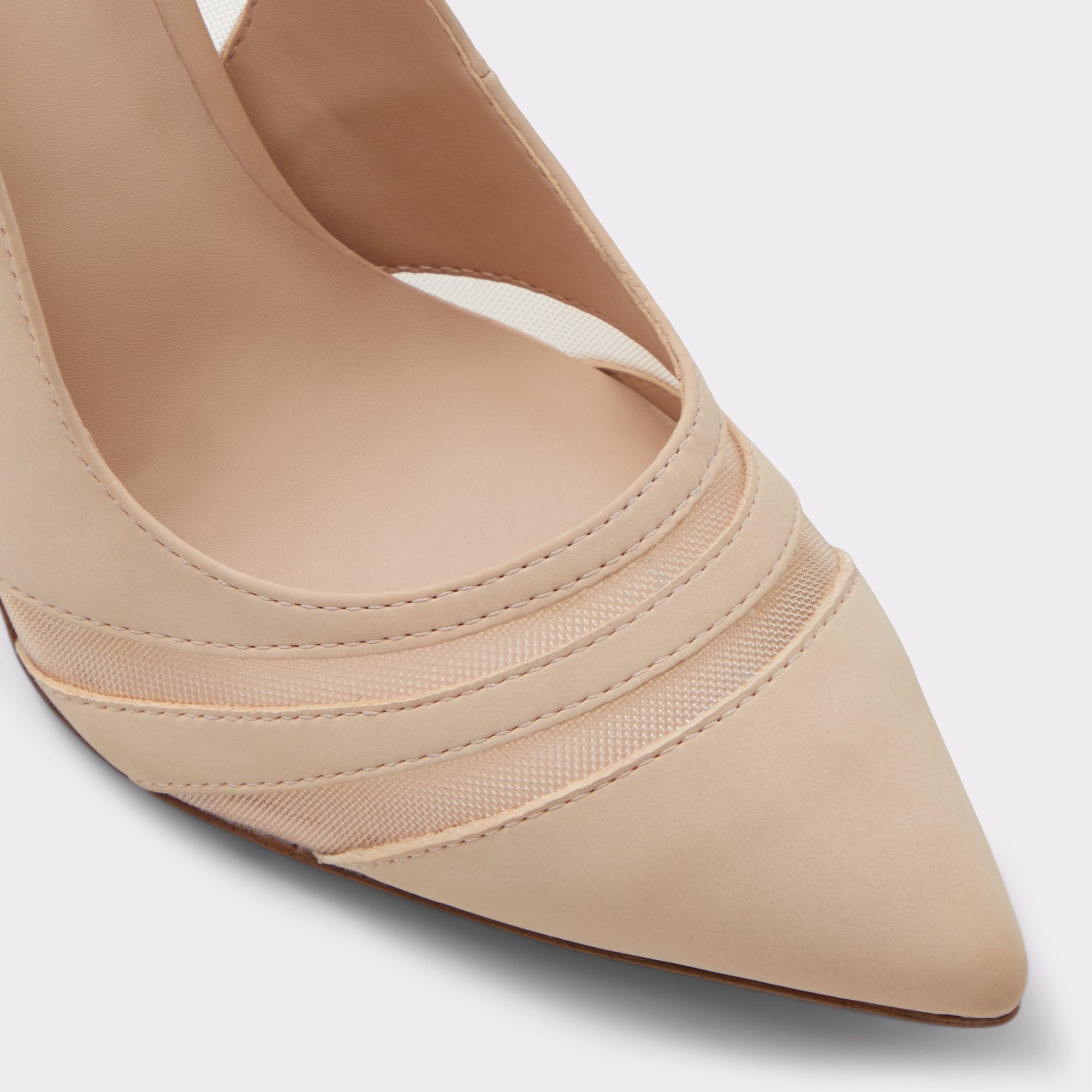 ALDO Lisaa escarpins nude maille talon