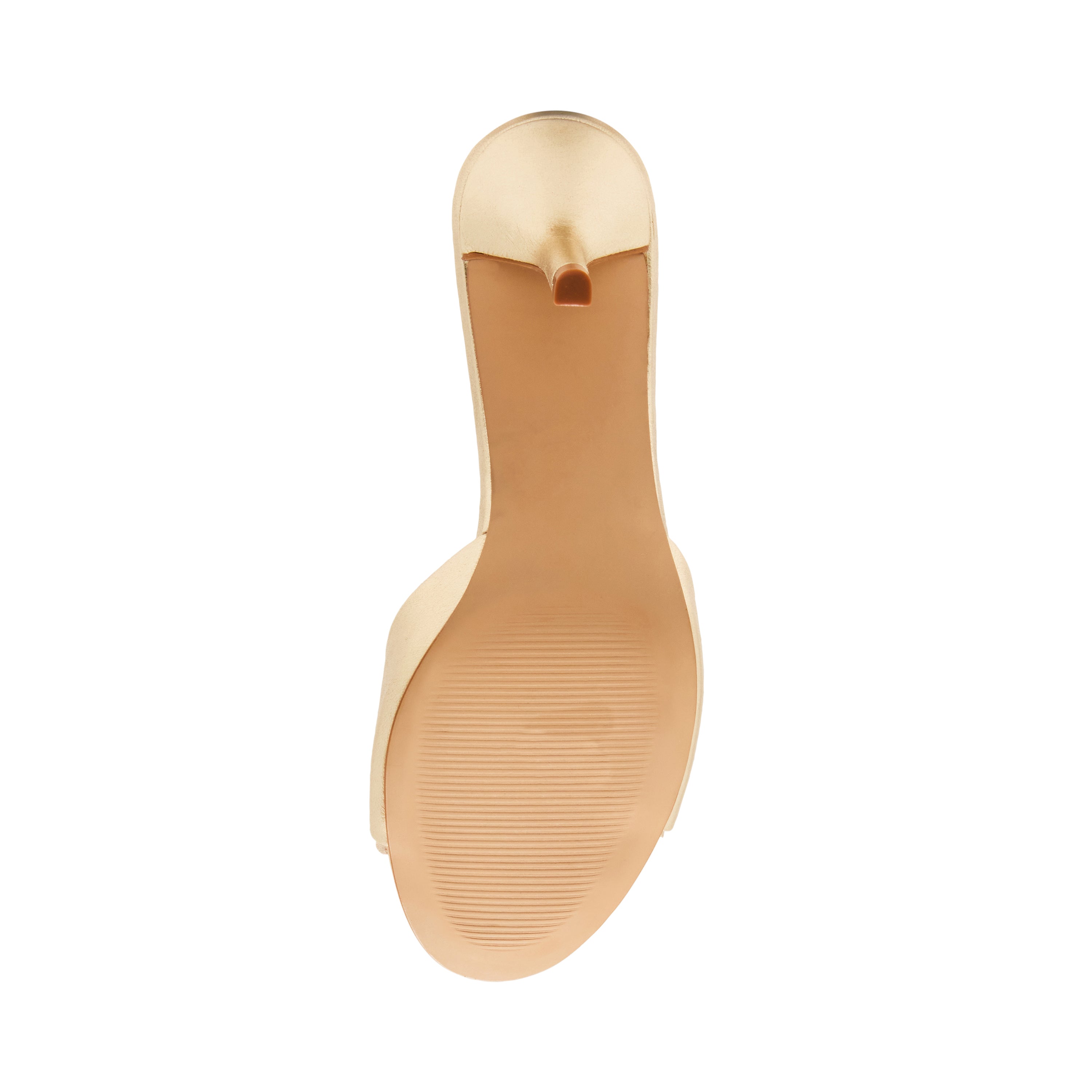 Steve Madden Kendrix sandales dorées cuir talon 6,3 cm