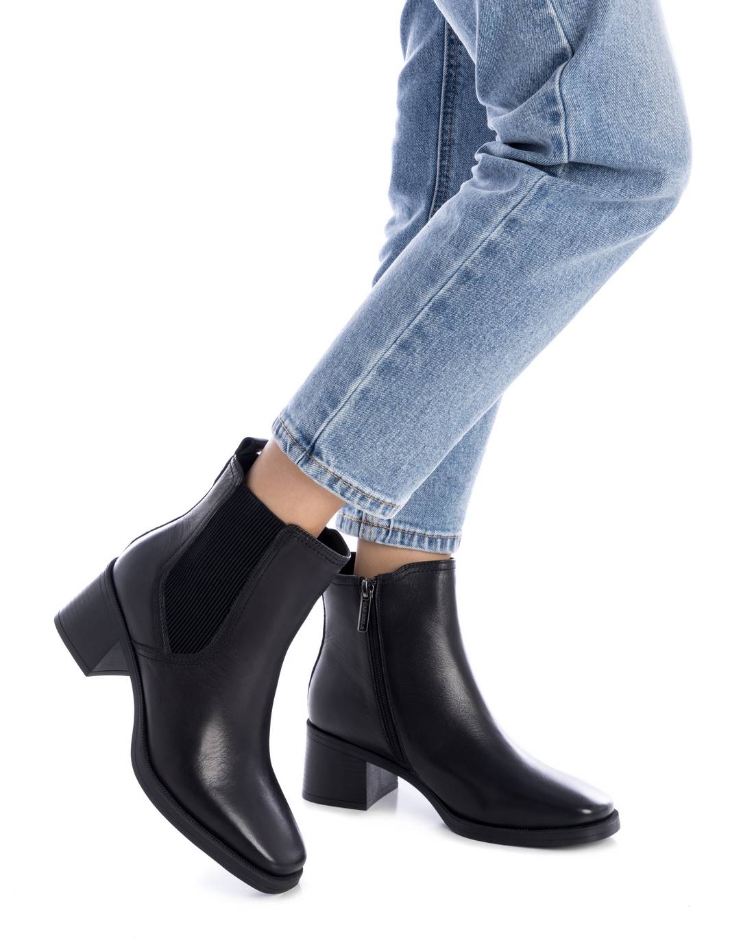 Carmela 16194601 bottines chelsea noir talon 6 cm