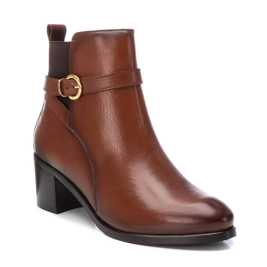 Carmela 16201901 bottine femme marron talon 6 cm cuir