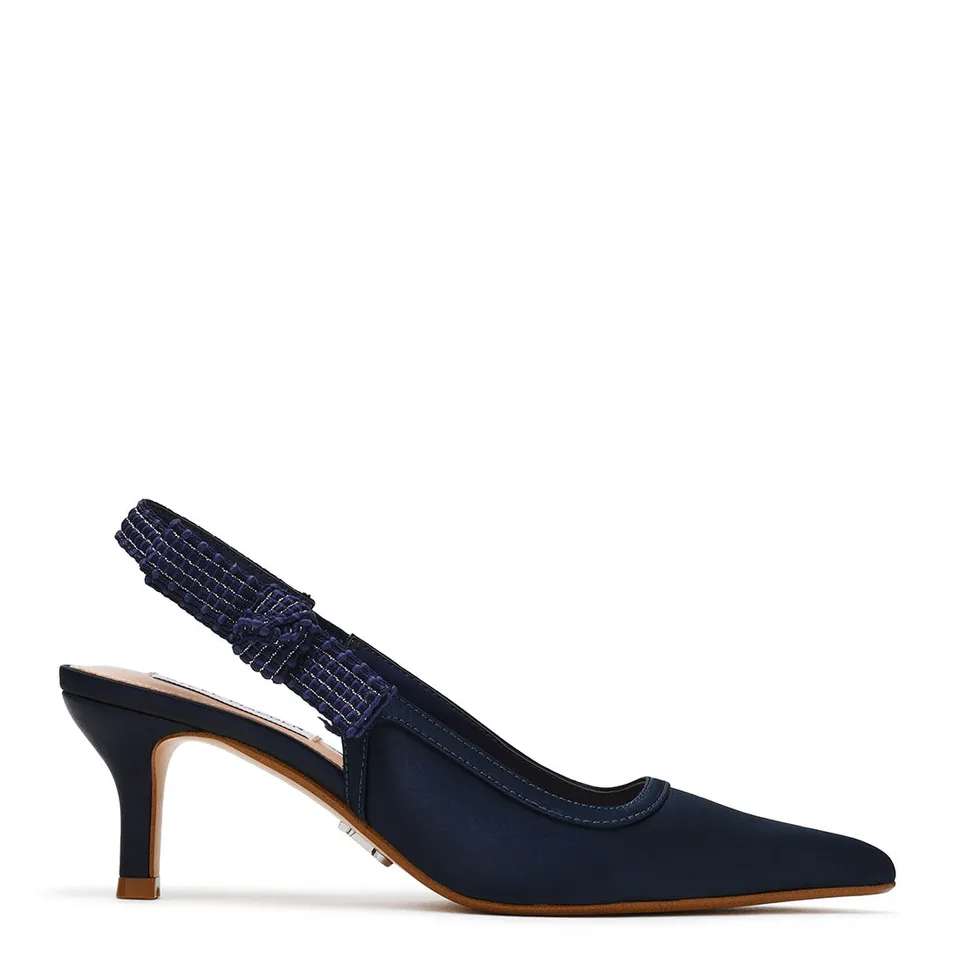 Steve Madden Ensemble escarpins satin marine talon 7 cm