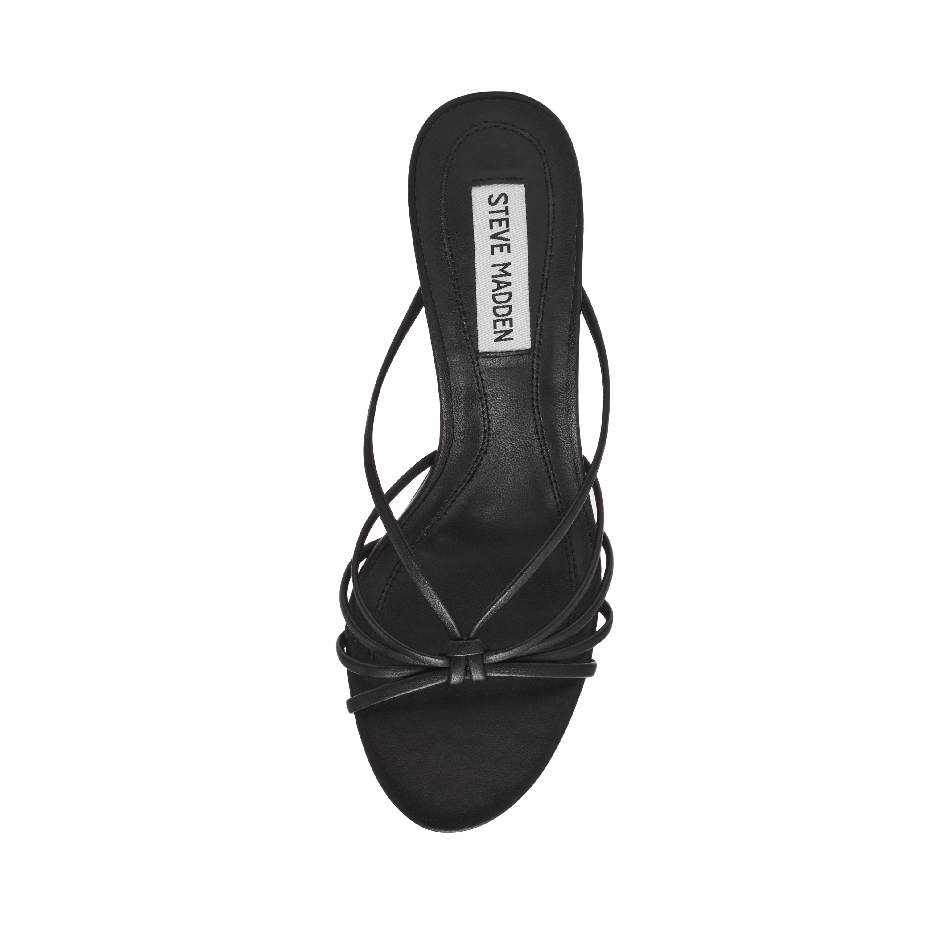 Steve Madden Edna sandales cuir noir talon 8 cm