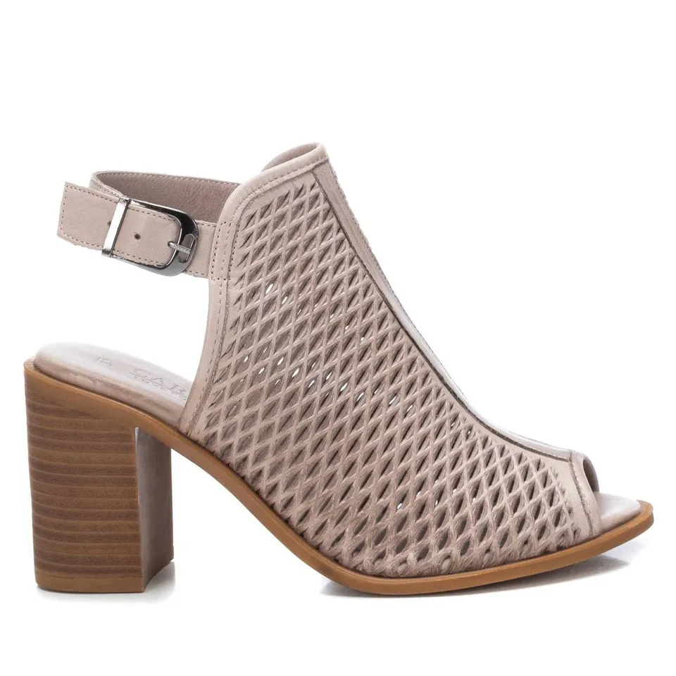 Carmela 16064202 sandale cuir blanc talon 9 cm