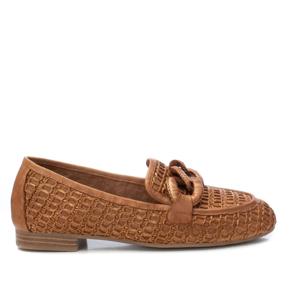 Carmela 16231602 mocassin camel ajouré plat