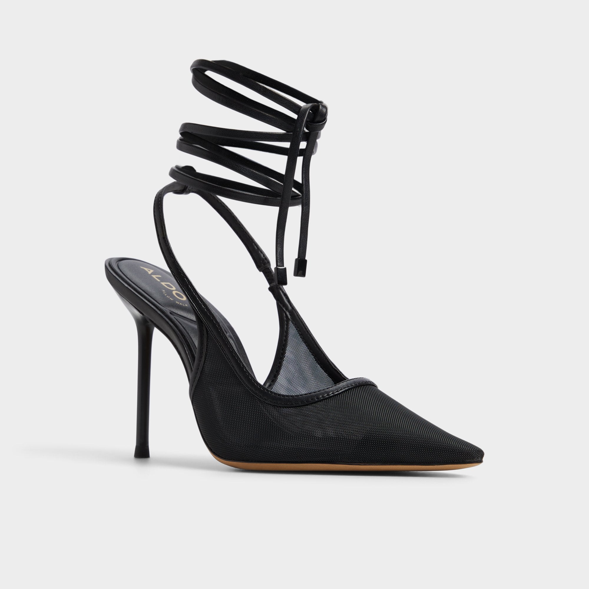 ALDO Pearsly sandales femme mesh noir