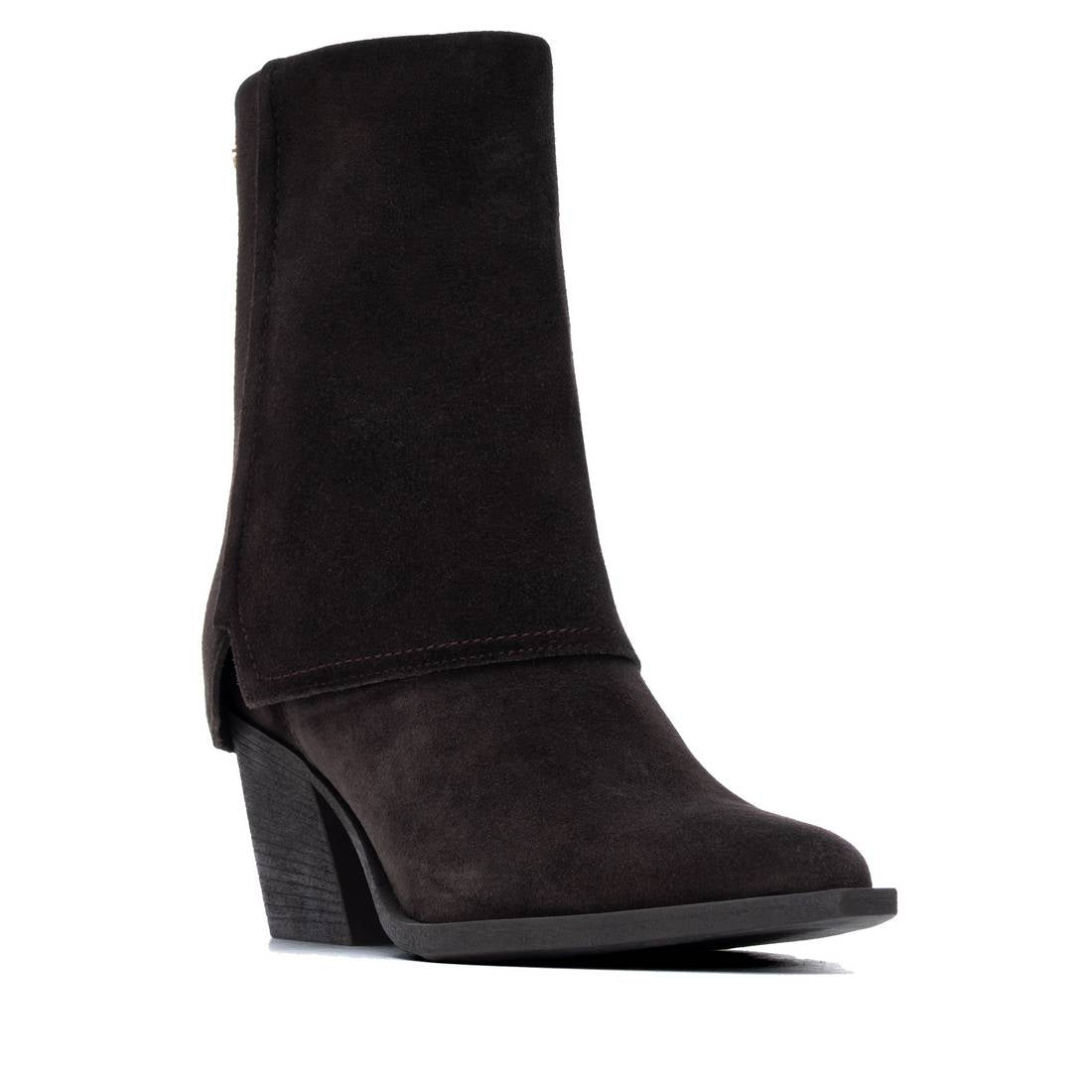 Carmela 16433501 bottines cuir marron talon