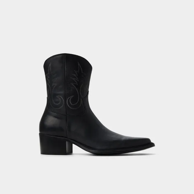 ALDO Guthrie bottines cuir noir western