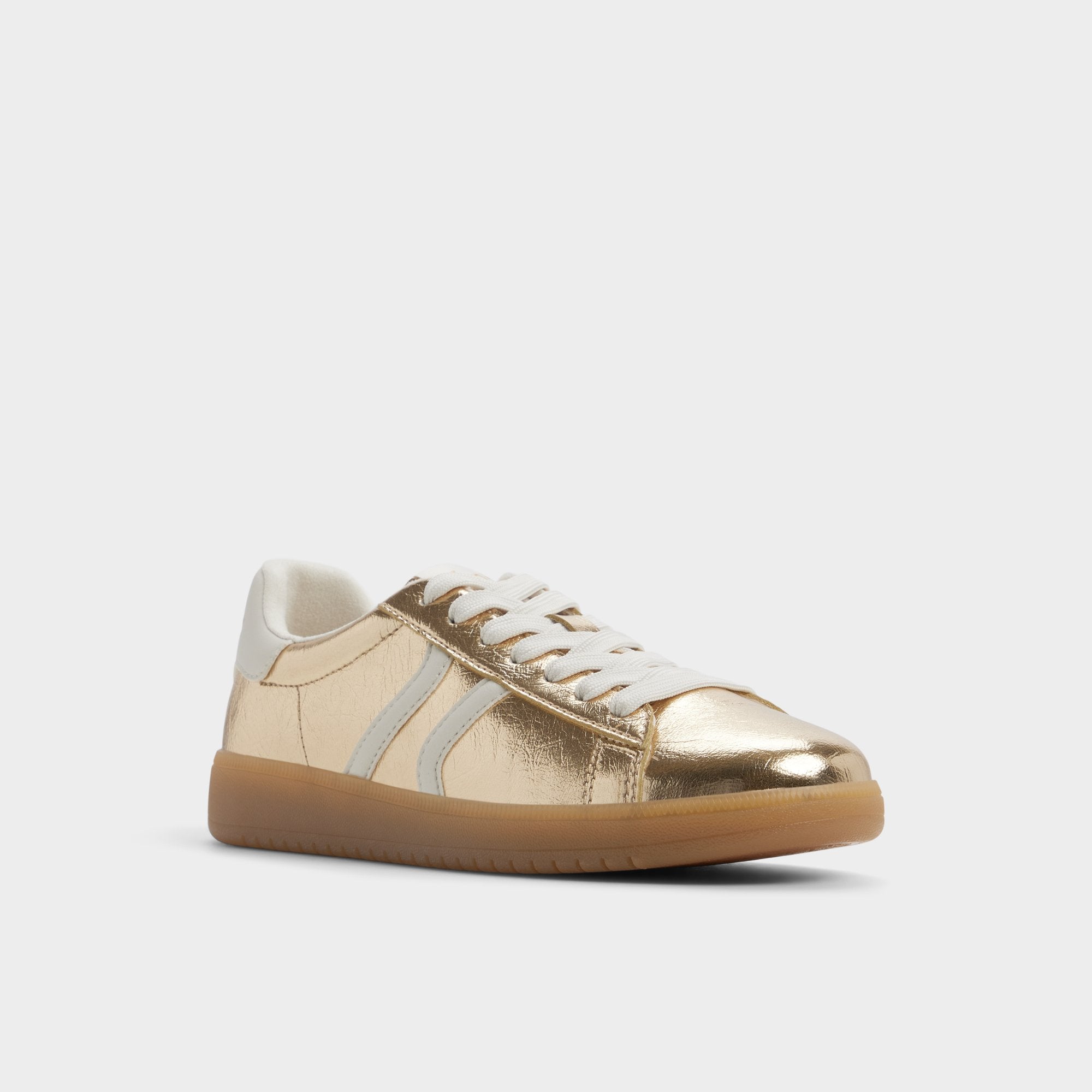 ALDO Chicsneaker2 baskets femme dorées