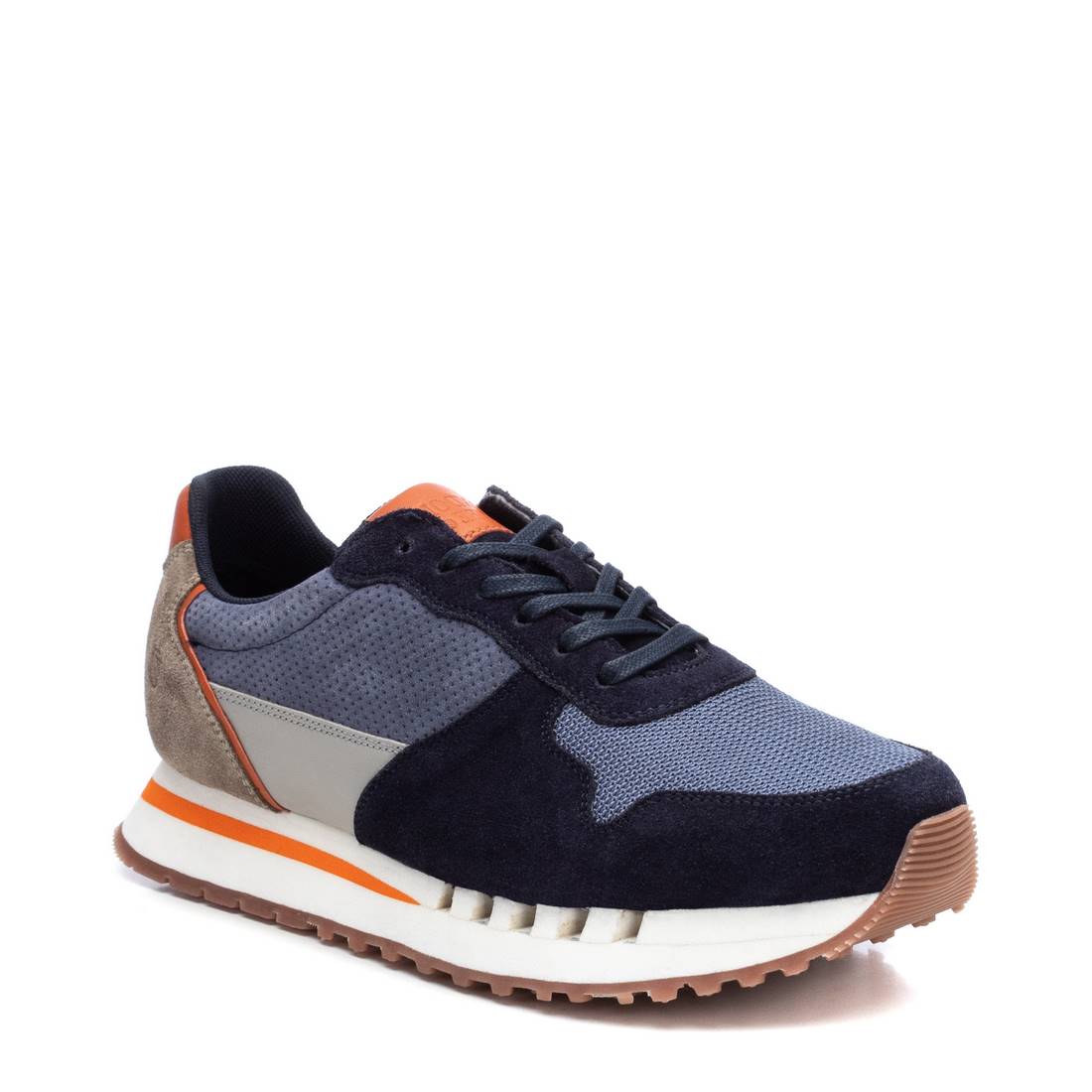 Carmela 16081603 sneakers homme cuir bleu à lacets