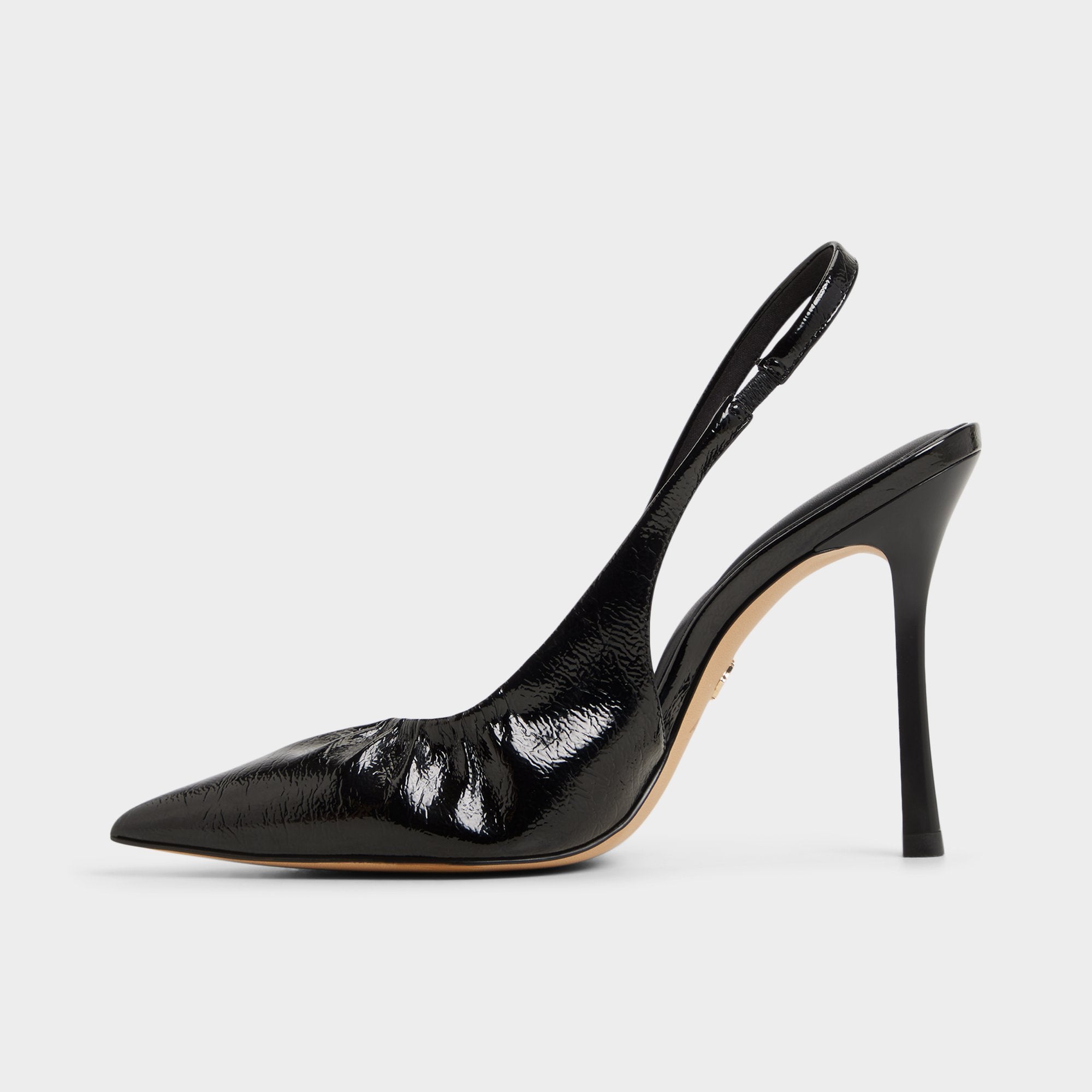 ALDO Mystie escarpins slingback noirs vernis