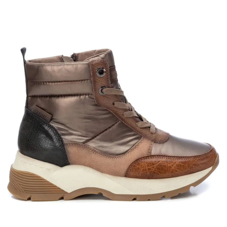 Carmela 16092705 baskets femme marron cuir