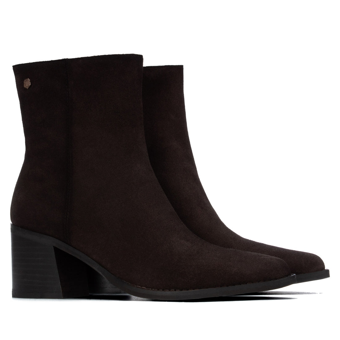 Carmela 16413401 bottine talon marron zip
