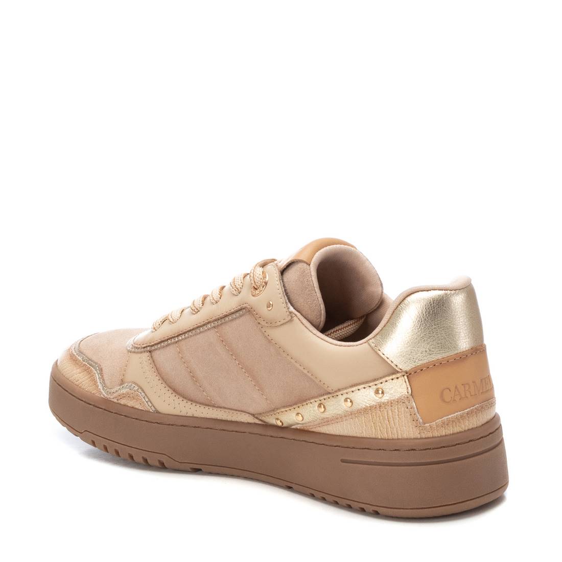 Carmela 16181002 basket cuir marron détails métal