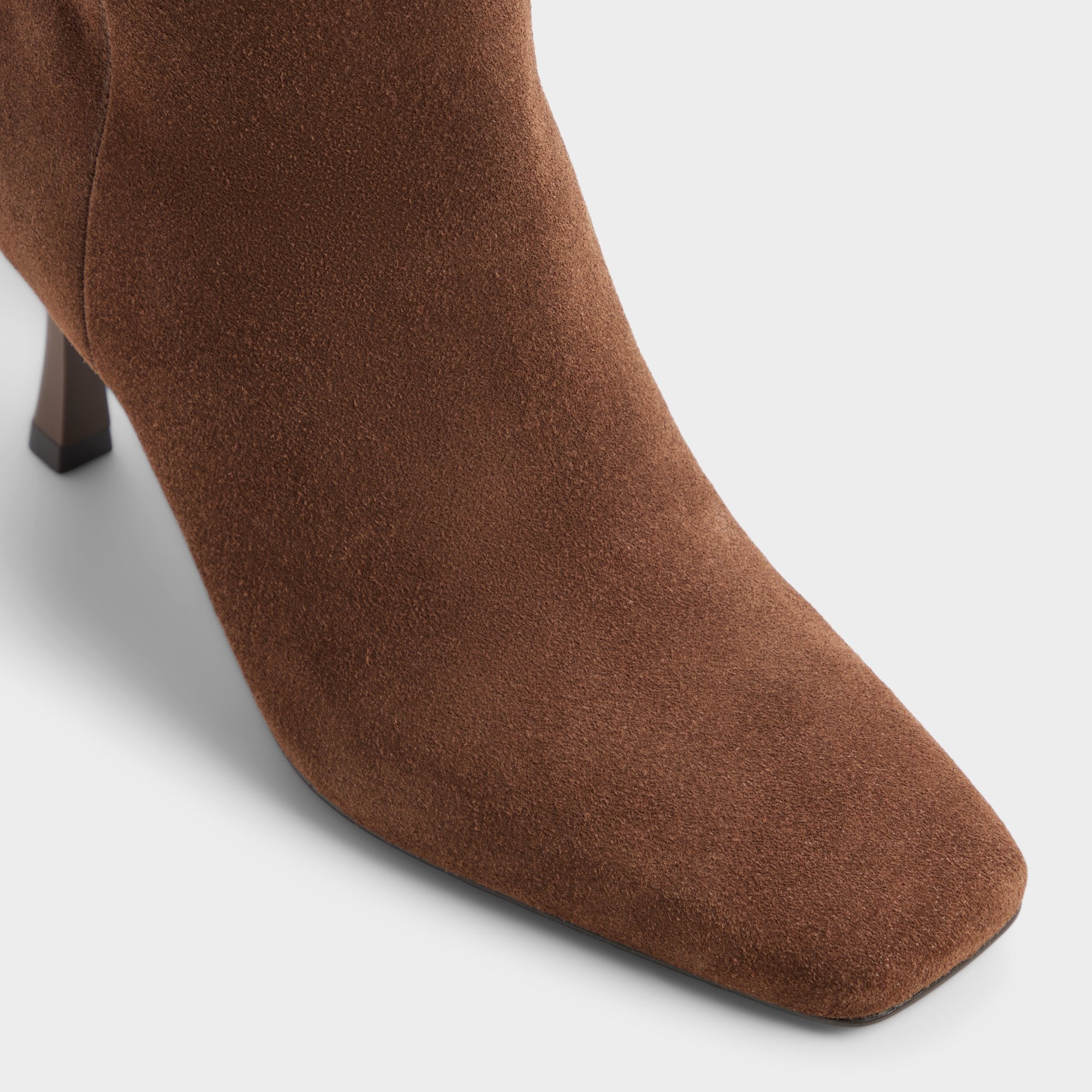 ALDO Purdie bottes hautes suède marron