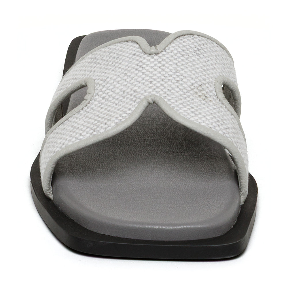 Steve Madden Sofia-E sandale gris clair plate