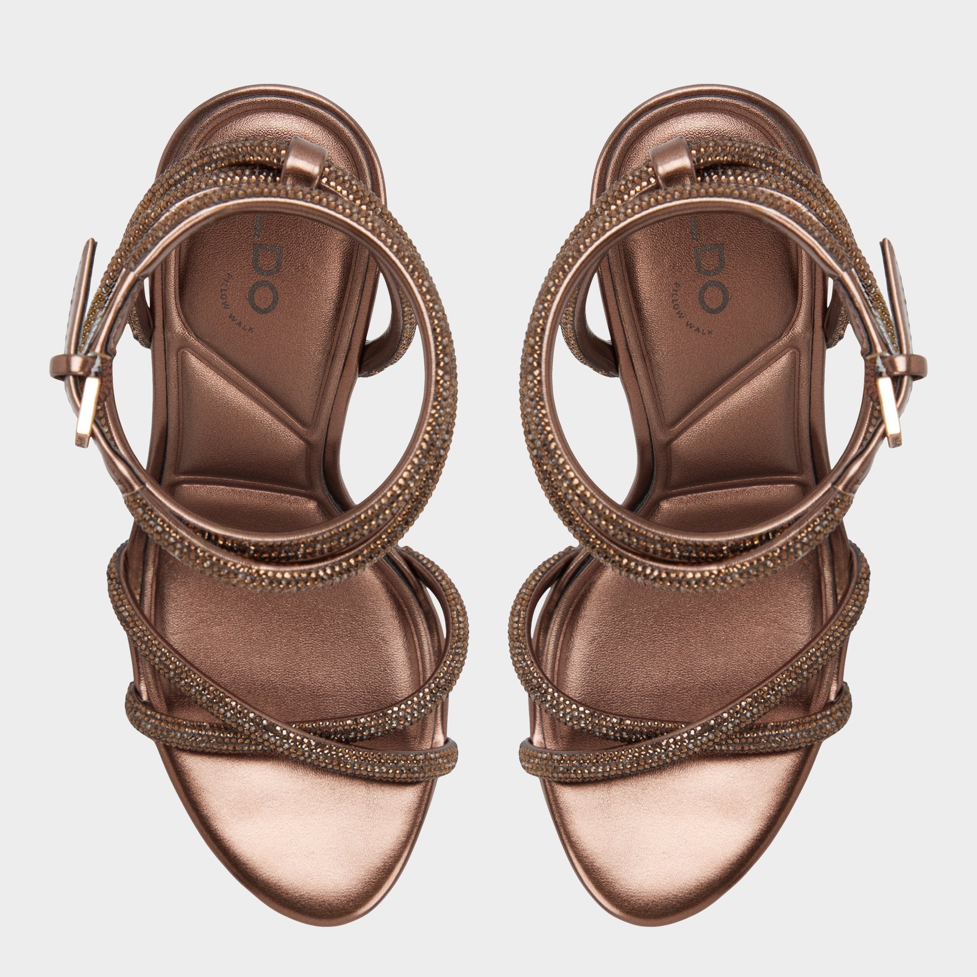 ALDO Manaelden sandales à talons marron