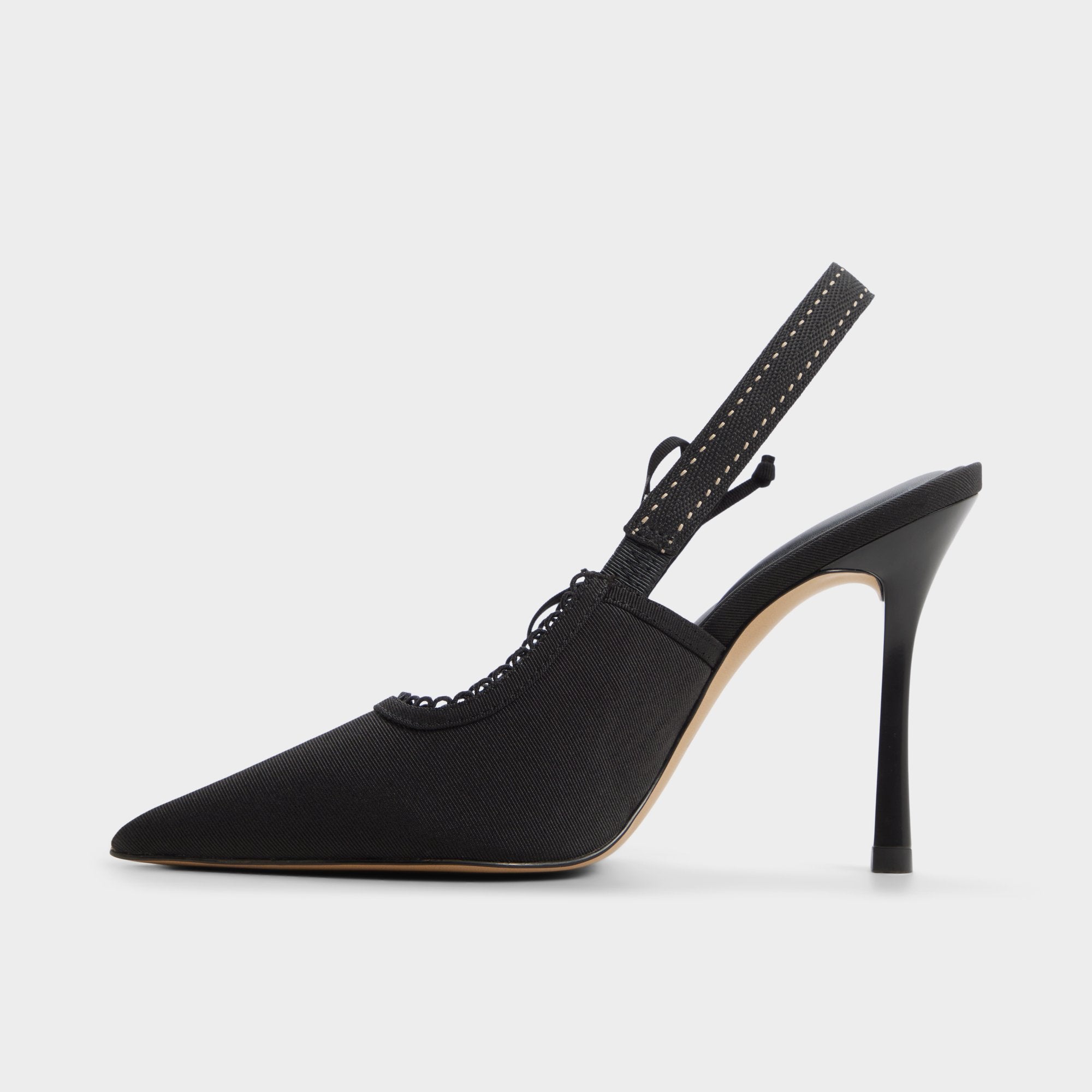 ALDO Hennie bottes noires talon nœud
