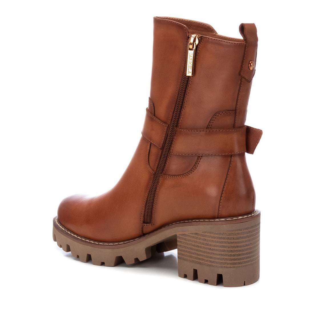 Carmela 16107401 bottine femme cuir marron talon 7cm