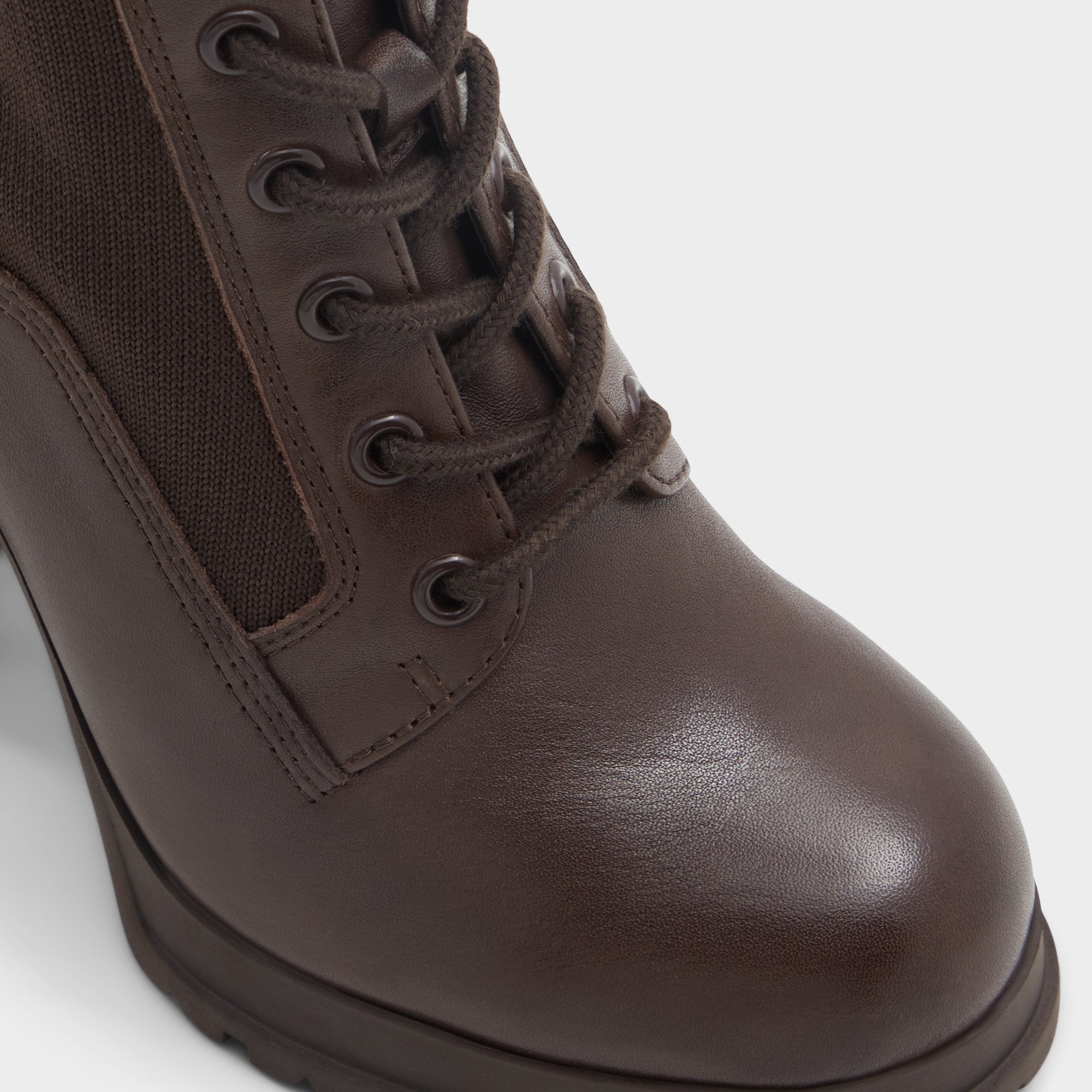 ALDO Rebellious bottines talon marron