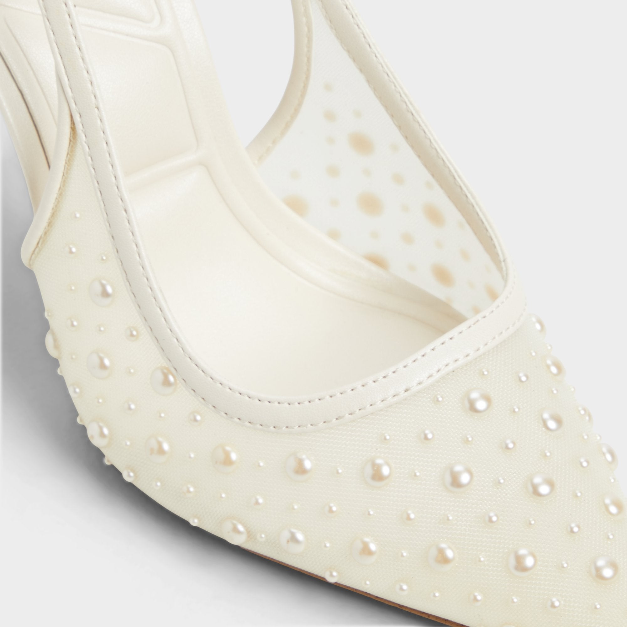 ALDO Pearlescent escarpins femme blanc nacré