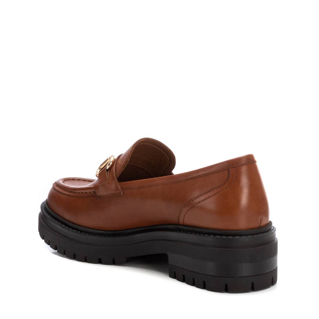 Carmela 16178201 mocassin femme marron cuir métal