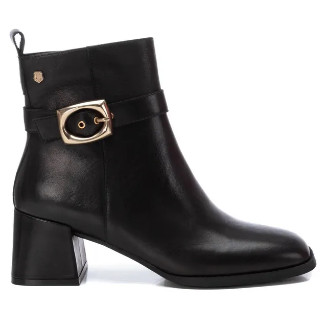 Carmela 16195101 bottine noire cuir talon 6 cm