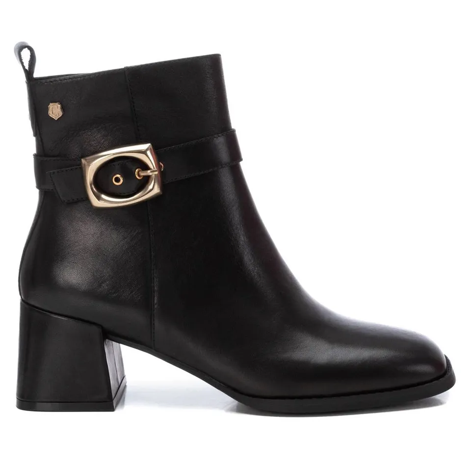 Carmela 16195101 bottine noire cuir talon 6 cm