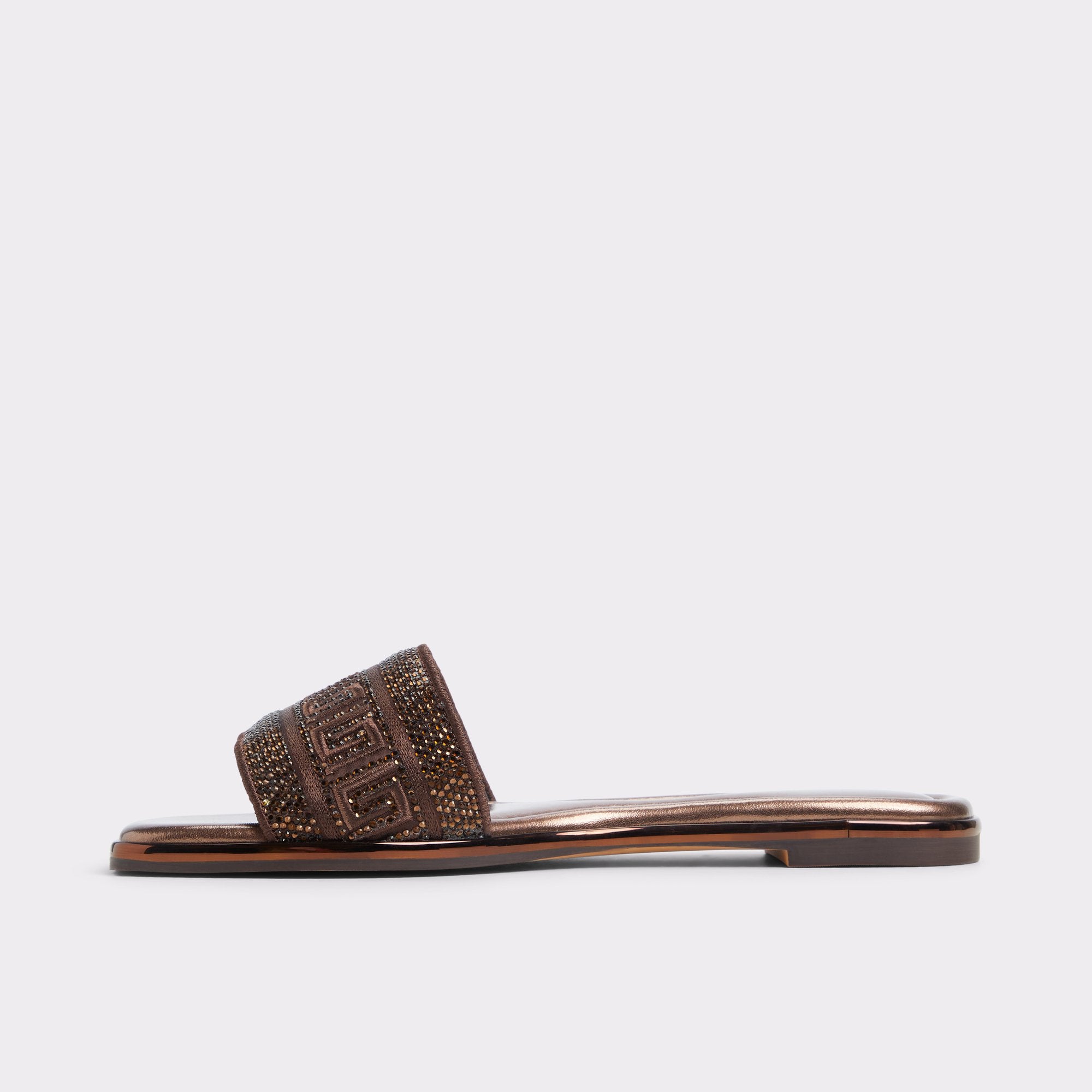 ALDO Oceania sandales plates marron