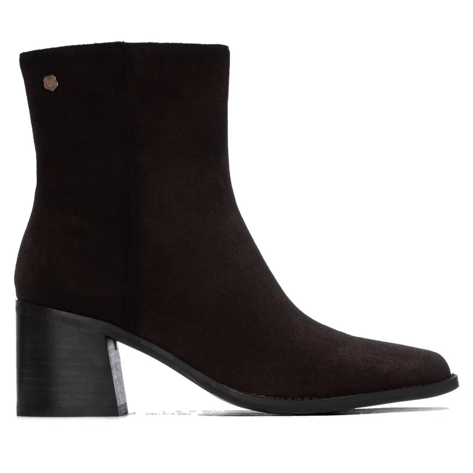 Carmela 16413401 bottine talon marron zip