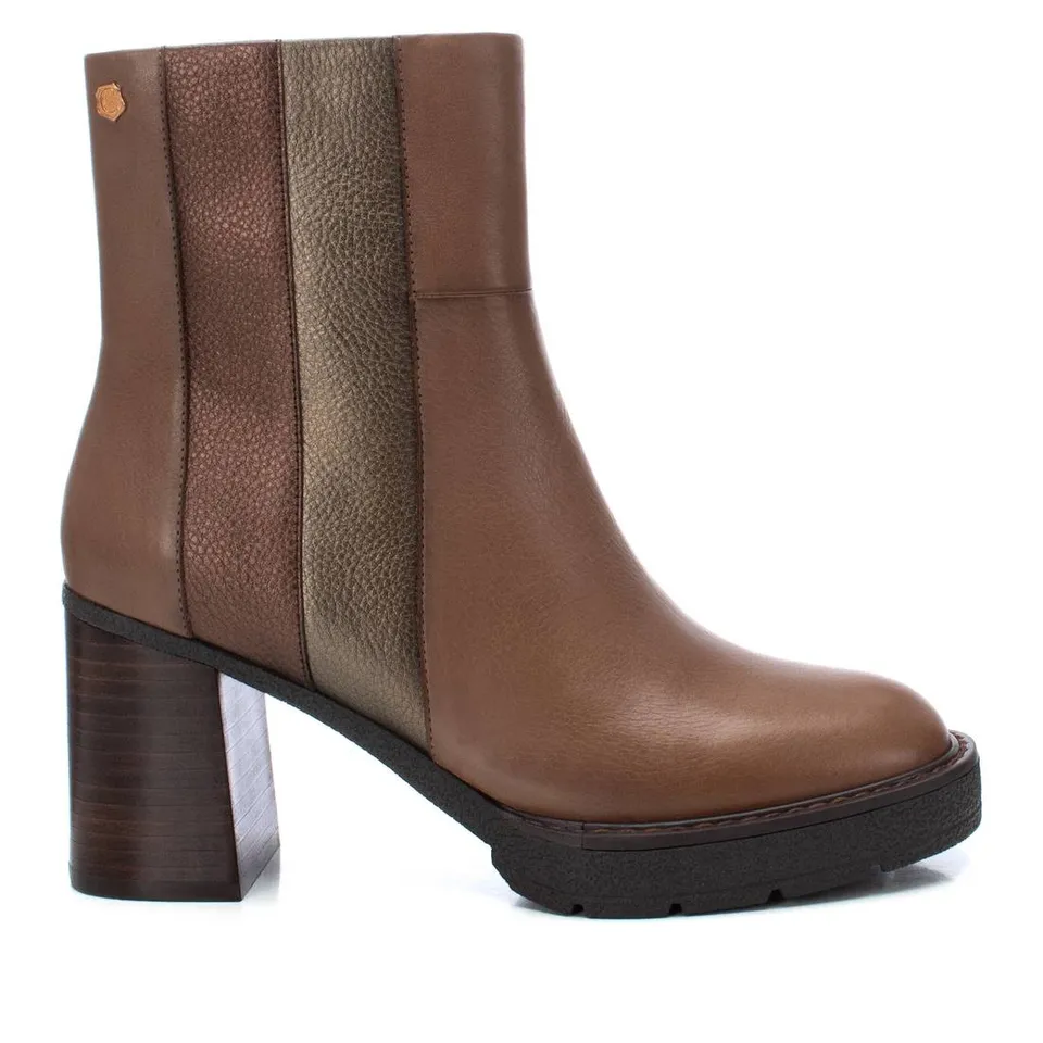 Carmela 16186403 bottine femme cuir marron talon 7 cm
