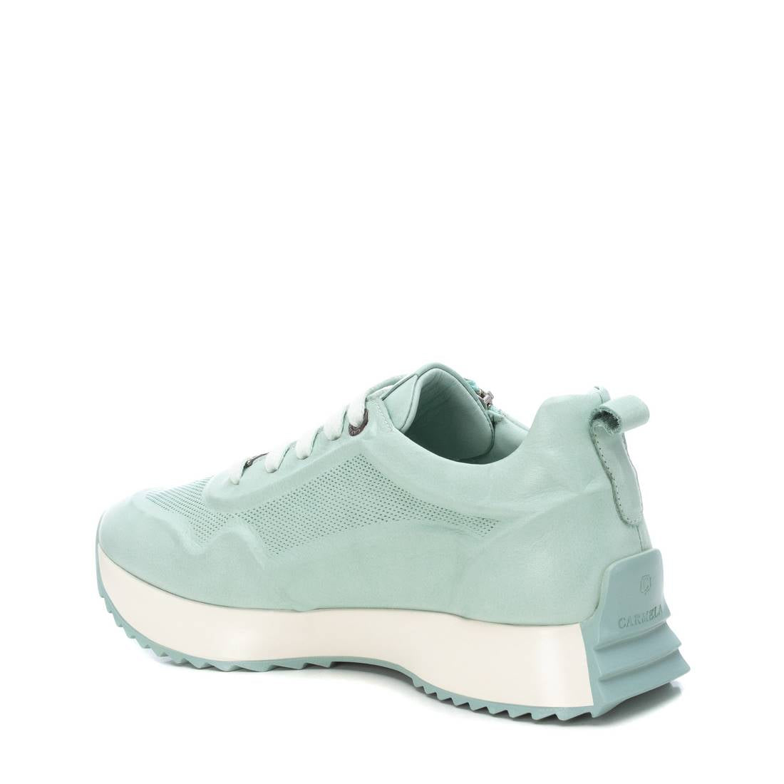 Carmela 16067004 basket cuir vert zip pointure 35-41