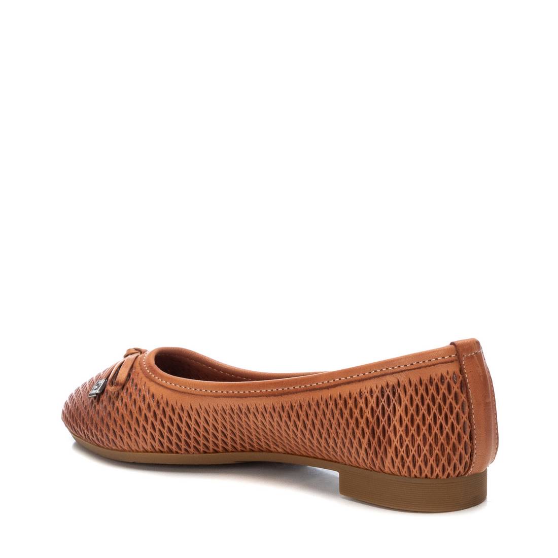 Carmela 16076101 ballerines cuir marron nœud