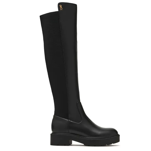 Steve Madden Axel botte noire talon 4 cm