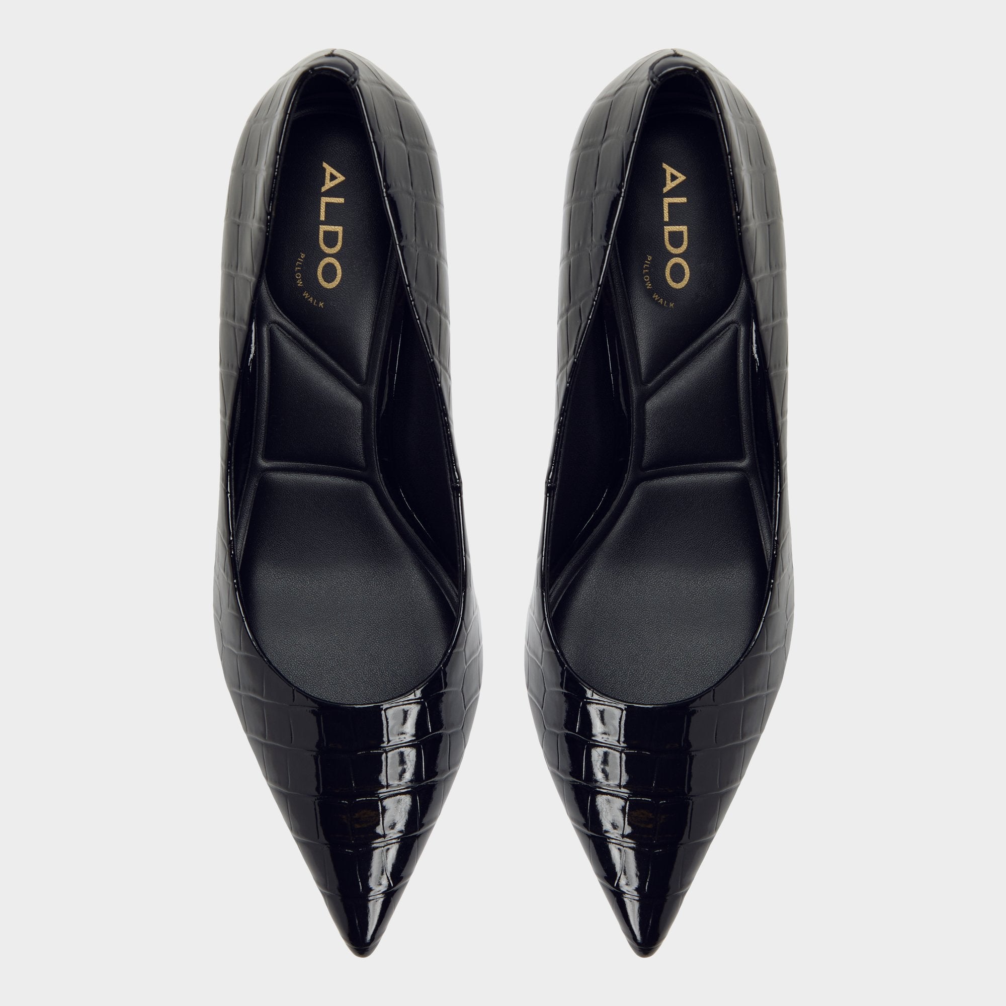 ALDO Kaitie escarpins noirs talon haut confort